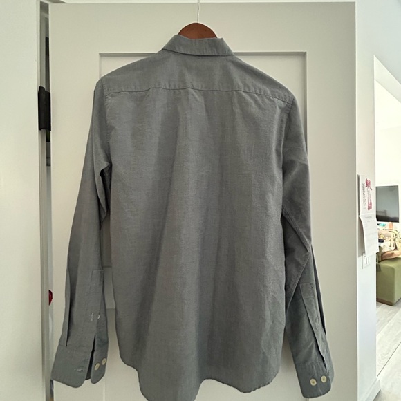 RVCA blue Button-Up Shirt SZ SMALL NWOT - Picture 2 of 8